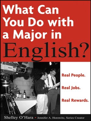 cover image of What Can You Do with a Major in English